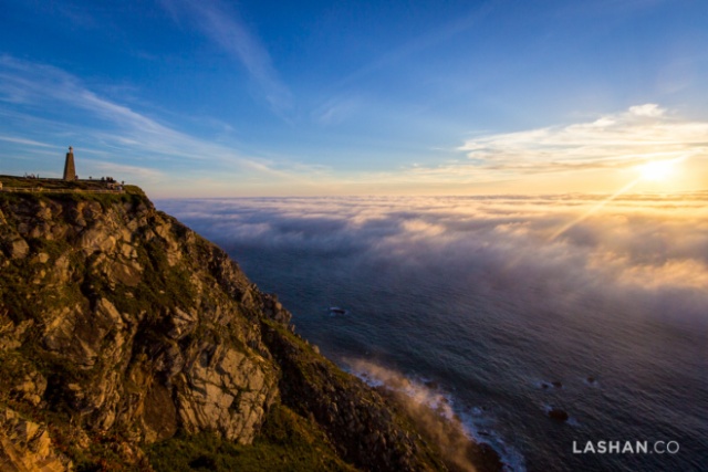 The cliffs of Cabo da Roca.